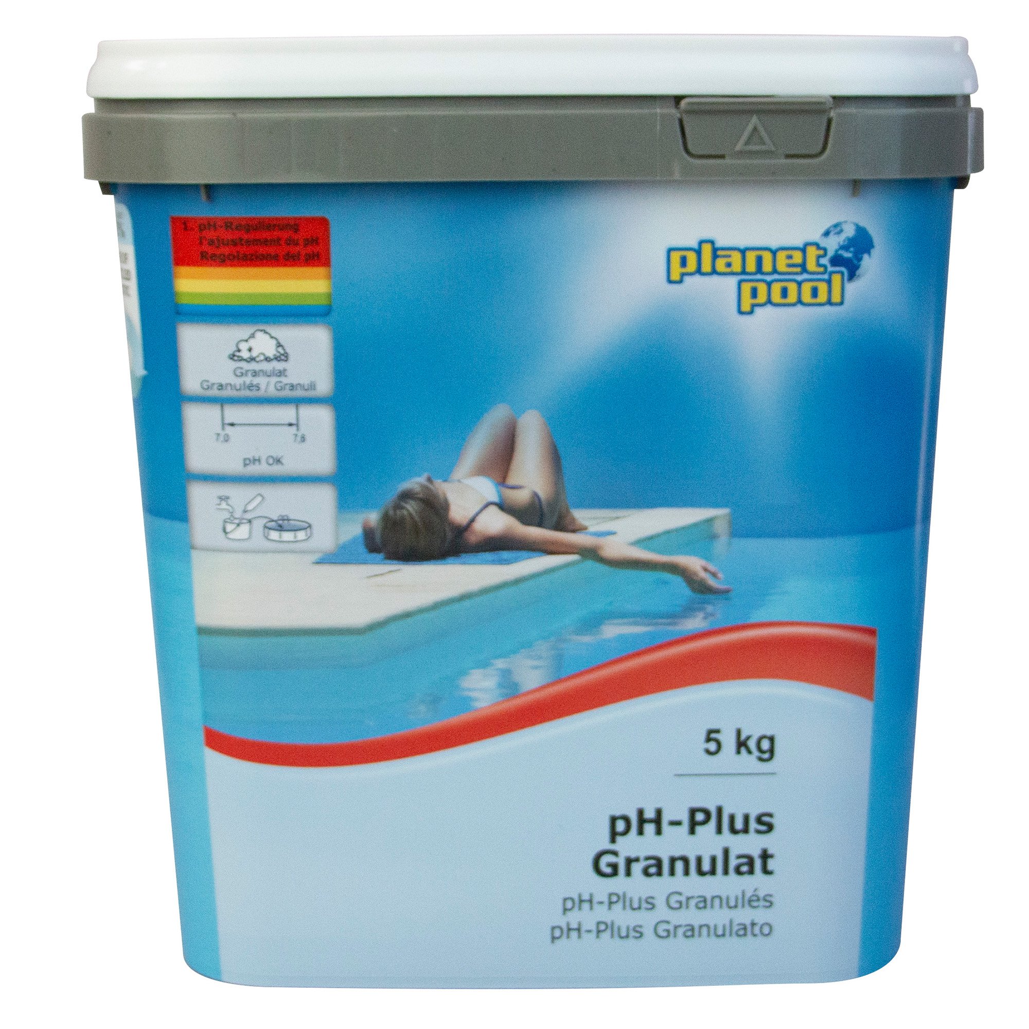 Planet Pool - pH-Plus Granulat, 5 kg